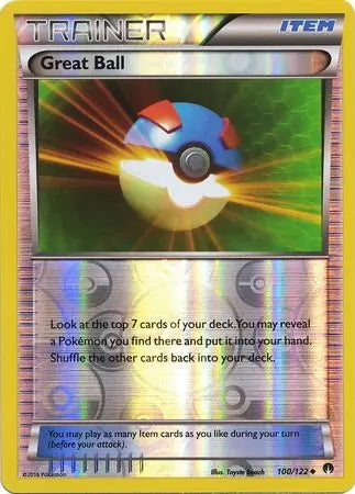 BREAKpoint Great Ball #100/122 reverse holo